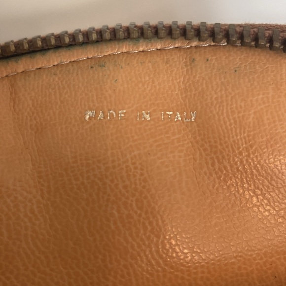 Vintage Celine khaki leather - Picture 6 of 7